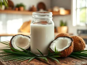 Olej kokosowy na co pomaga? Odkryj jego właściwości zdrowotne!