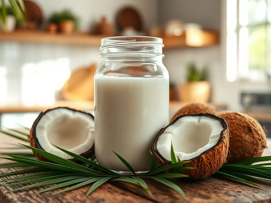 Olej kokosowy na co pomaga? Odkryj jego właściwości zdrowotne!