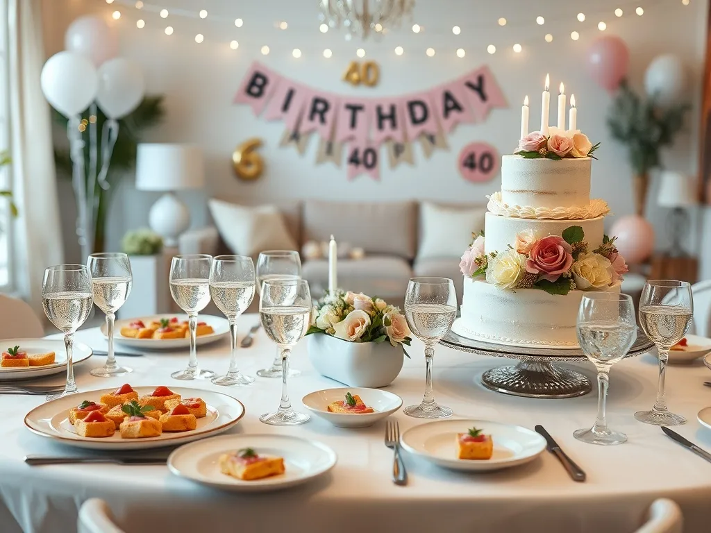 Jak co zorganizować na 40 urodziny? Praktyczne porady i pomysły