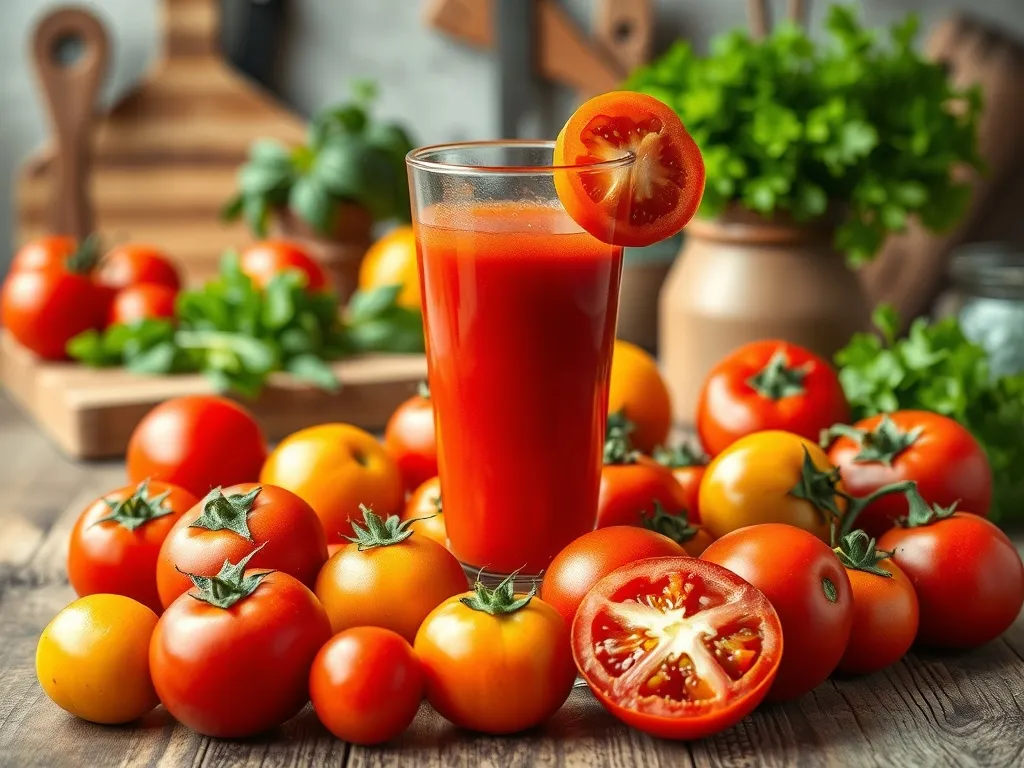 Dlaczego warto pić sok pomidorowy? Odkryj jego zdrowotne korzyści!