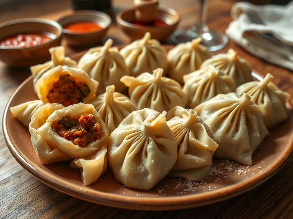 Jak się je chinkali? Odkryj tradycyjny sposób jedzenia pierogów